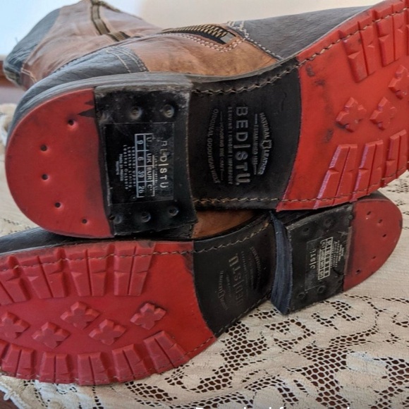 BED STU tall Leather Boots - Picture 5 of 9